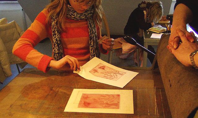 Grafikwerkstatt-2 (Foto: Kunsthof Friedrichsrode) Grafikwerkstatt-2 (Foto: Kunsthof Friedrichsrode)