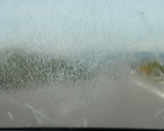 Blinde Scheibe (Foto: T&Uuml;V)