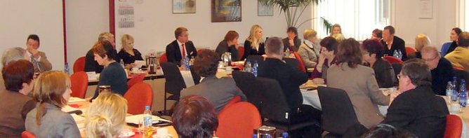 Erste Tagung (Foto: Agentur f&uuml;r Arbeit)