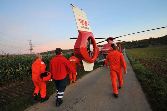 Retter in der Luft (Foto: DRF)