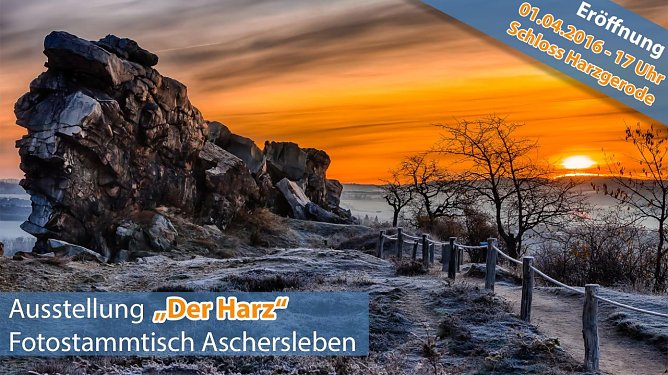 Am 1. April beginnt im Schloss Harzgerode die Fotoausstellung "Der Harz". (Foto: Fotostammtisch Aschersleben)