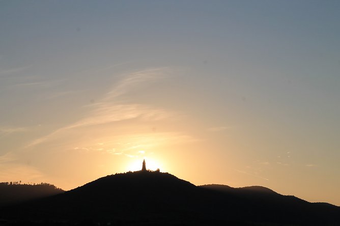 Spannende Astro-Nacht am Kyffh&auml;user-Denkmal (Foto: Heiko Kolbe)