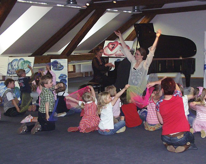 Kindermitmachkonzert (Foto: Landesmusikakademie) Kindermitmachkonzert (Foto: Landesmusikakademie)