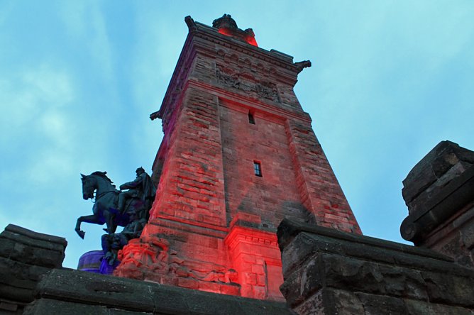 Zweite DJ-Nacht am Kyffh&auml;user-Denkmal (Foto: Heiko Kolbe)