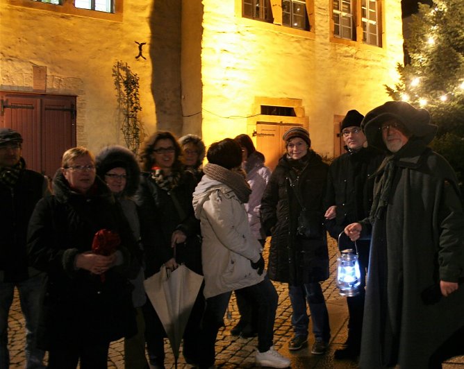 Romantisches Ambiente in der Rosenstadt (Foto: Tourist-Information/K. Thom)