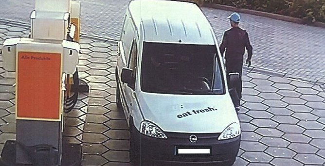 Tankbetr&uuml;ger in Berga (Foto: Polizei)