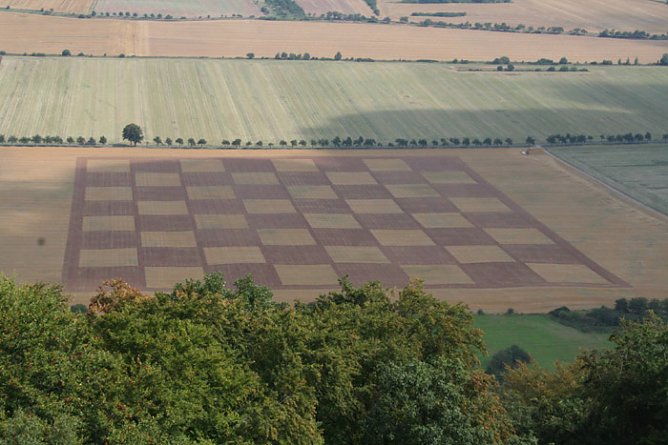 Gr&ouml;&szlig;tes Schachspiel der Welt (Foto: Kyffh&auml;user Tourismusverband)