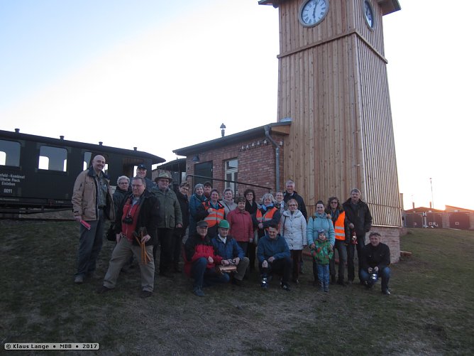 Jagdgesellschaft (Foto: Mansfelder Bergwersbahn, Klaus Lange)