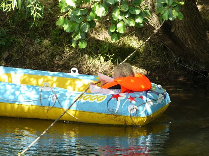 Wassergaudi an der Zorge (Foto: nnz)