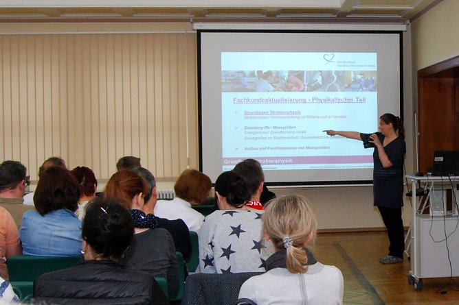 Doreen Seidel, Strahlenschutzbevollmächtigte (Foto: Helios Eisleben, Lakomy) Doreen Seidel, Strahlenschutzbevollmächtigte (Foto: Helios Eisleben, Lakomy)