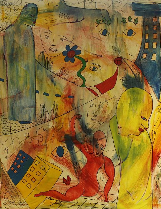 Malerei (Foto: Sabine Kremer) Malerei (Foto: Sabine Kremer)