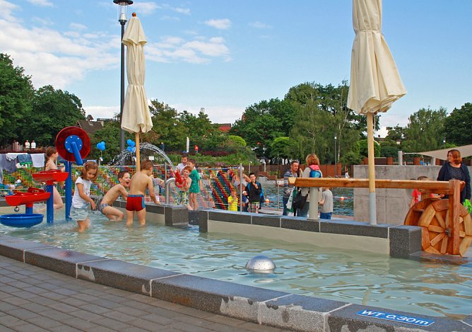 Kindertag im Solewasser-Vitalpark (Foto: Stadtmarketing Bad Frankenhausen)