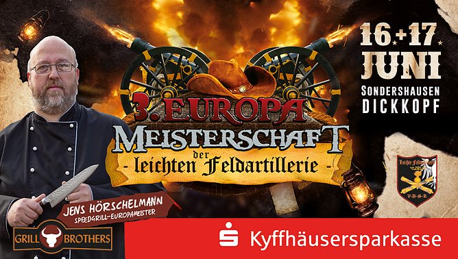 Grillmeister in Sondershausen (Foto: Landratsamt Kyffh&auml;userkreis)