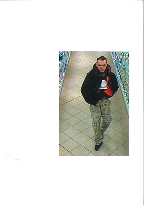 Dieb bei Rossmann (Foto: Polizei)