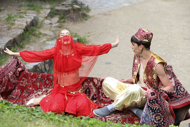Aladin und die Wunderlampe im Bergtheater Thale (Foto: Ronny Gro&szlig;e)