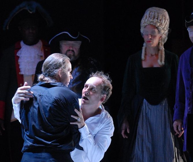 Proben-Aufnahmen (Foto: R. Obst)