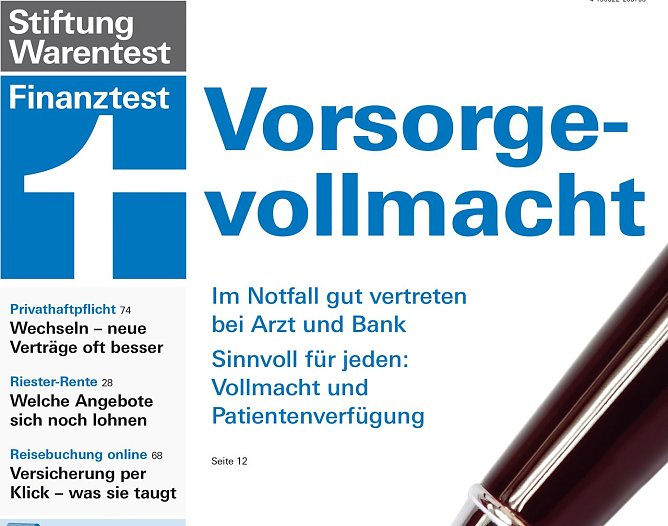 Cover (Foto: Stiftung Warentest)