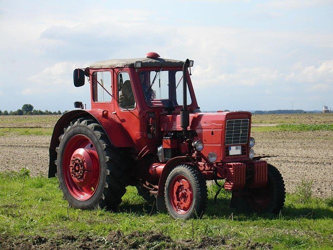 Traktor (Foto: Polizei)