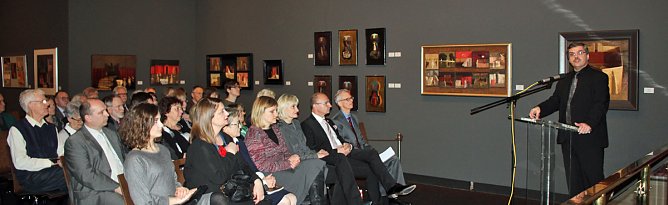 International renommierter K&uuml;nstler stellt aus (Foto: Karl-Heinz Herrmann)