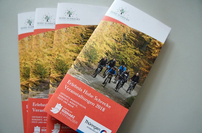 Veranstaltungskalender 2018 f&uuml;r die Region Hohe Schrecke erscheint (Foto: Regionalmanagement Hohe Schrecke)