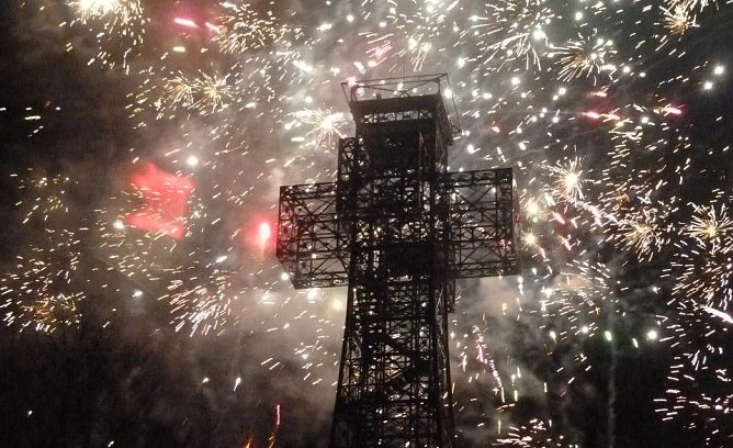 Walpurgisnacht am Josephskreuz (Foto: privat)