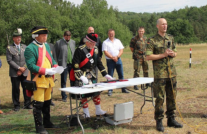 Kanoniere auf dem Dickkopf (Foto: Karl-Heinz Herrmann)