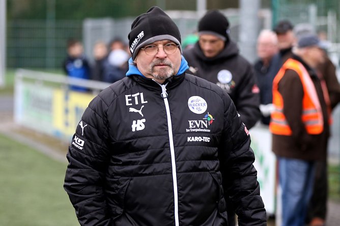 Heiko Scholz bei Testspiel in Sangerhausen (Foto: Bernd Peter)
