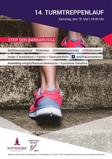 14. Turmtreppenlauf am Kyffh&auml;user-Denkmal (Foto: Stadtmarketing Bad Frankenhausen)