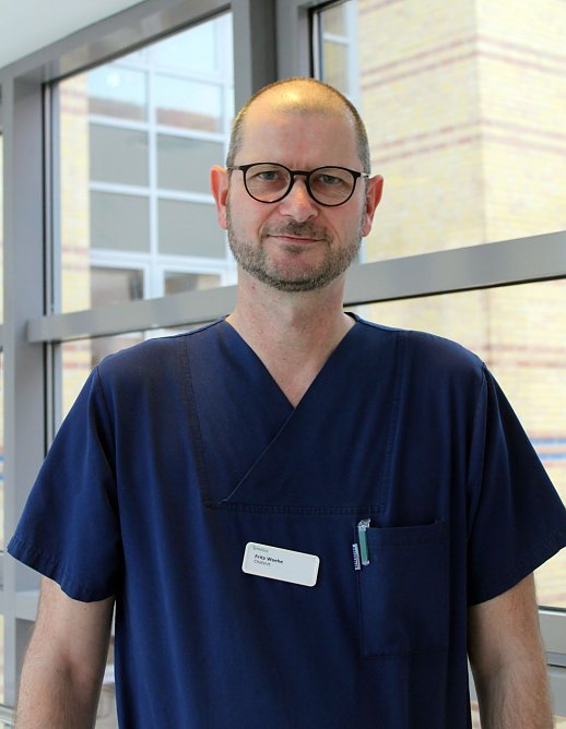 Fritz Woehe, der neue Chefarzt f&uuml;r Allgemein- und Viszeralchirurgie der Helios Klinik Sangerhausen.    (Foto: Helios Klinik Sangerhausen )