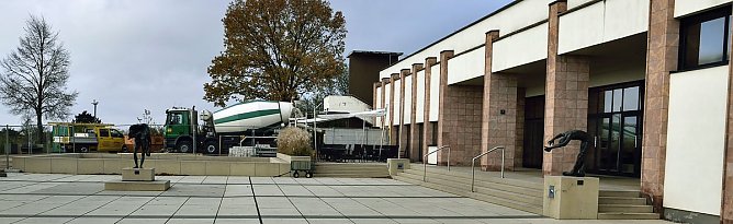Bauma&szlig;nahmen im Panorama Museum 2020 (Foto: Fred B&ouml;hme)