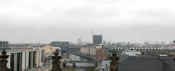Berlin vom Reichstag (Foto: oas)