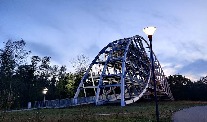 Der Bitterfeld Bogen (Foto: P.Blei)