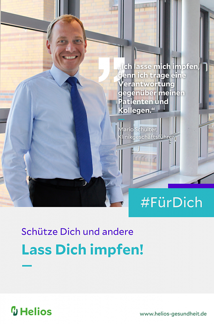 Wir lassen uns impfen  (Foto: Helios Klinik )