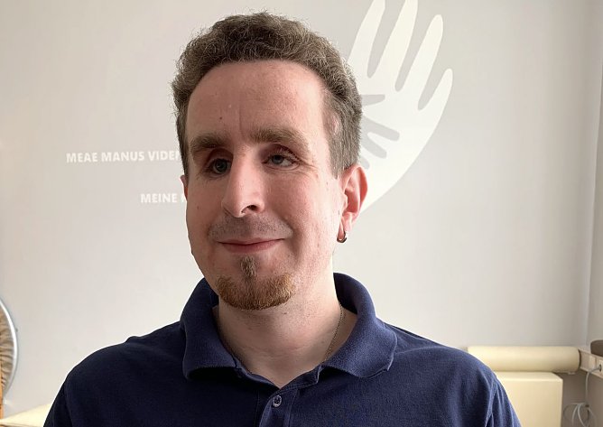 Silvio Krebs stellt sein Buch vor (Foto: S.Krebs)