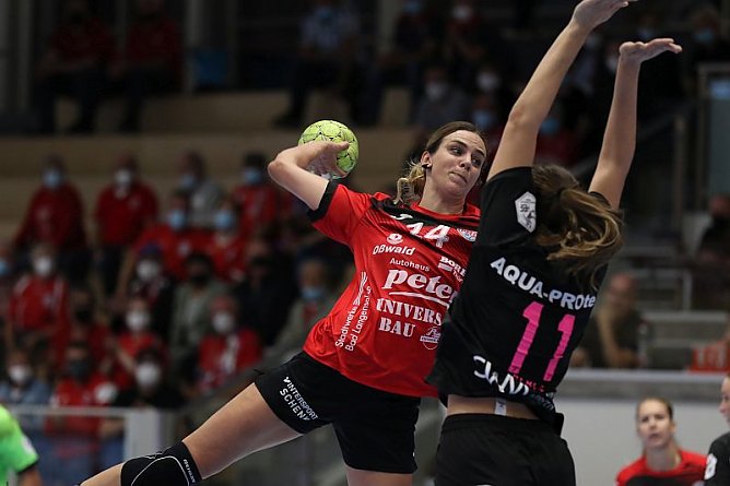 Anika Niederwieser ist zur&uuml;ck beim Th&uuml;ringer HC. (Foto: Alexander M&uuml;hlbach/THC)