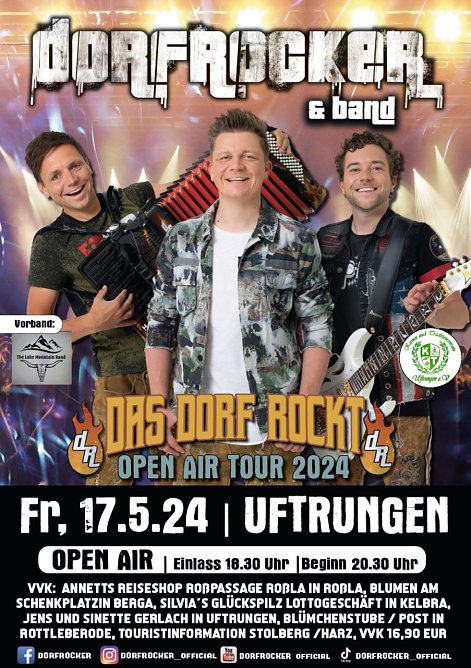Das Dorf rockt - Uftrunger Pfingstparty (Foto: Kirmes- und Traditionsverein Uftrungen)