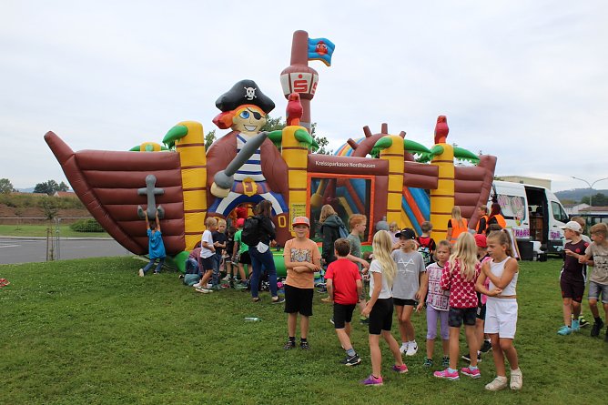 Gute Stimmung und viele M&ouml;glichkeiten, sich auszutoben (Foto: oas)