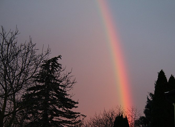 Regenbogen über Kelbra (Foto: Ulrich Reinboth) Regenbogen über Kelbra (Foto: Ulrich Reinboth)
