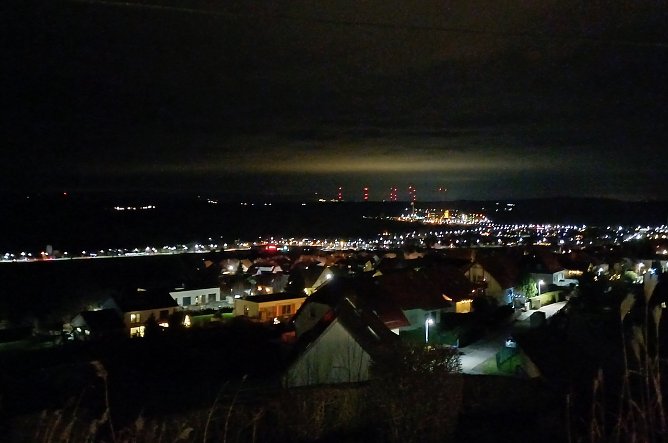 MOmentaufnahme aus Bleicherode in der Nacht (Foto: Dorina Landrock) MOmentaufnahme aus Bleicherode in der Nacht (Foto: Dorina Landrock)