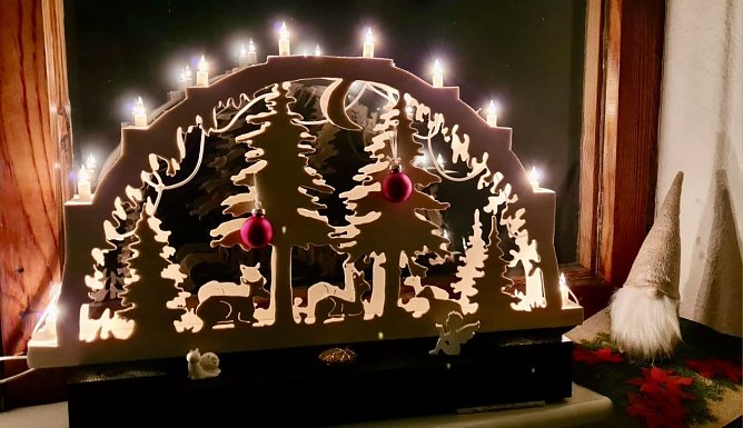 Traditioneller Schibbogen (Foto: S. Schieblich) Traditioneller Schibbogen (Foto: S. Schieblich)