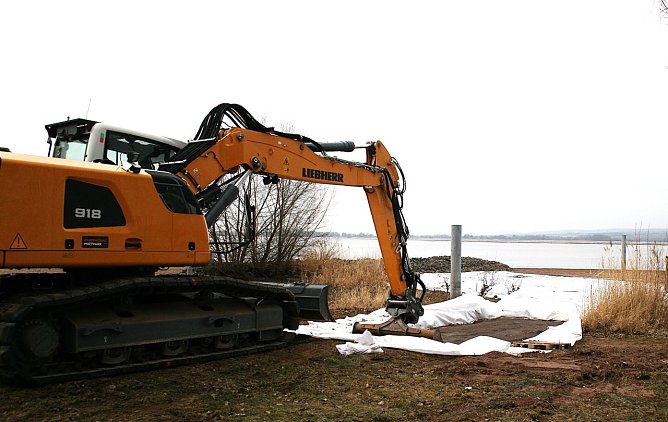 Neue Bootseinfahrt (Foto: U.Reinboth ) Neue Bootseinfahrt (Foto: U.Reinboth )