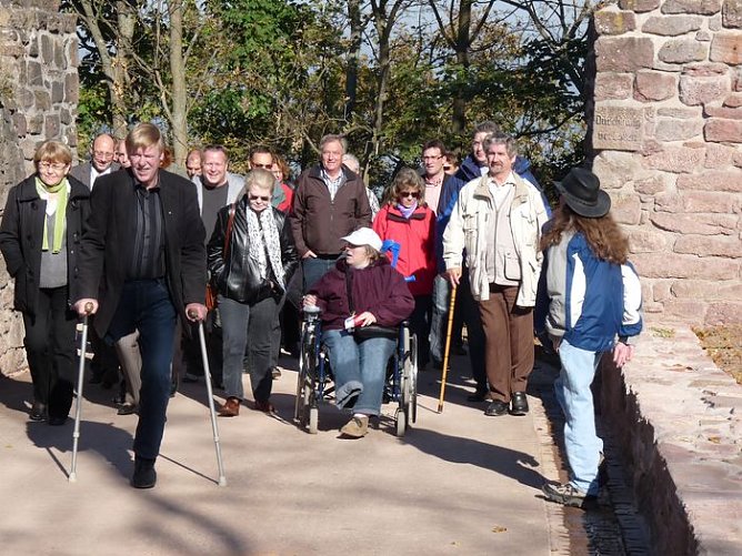 Zuwegung Kyffh&auml;user (Foto: Karl-Heinz Herrmann)
