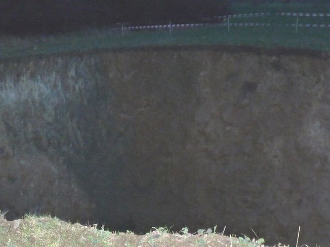 Erdfall Bad Frankenhausen (Foto: Karl-Heinz Herrmann)