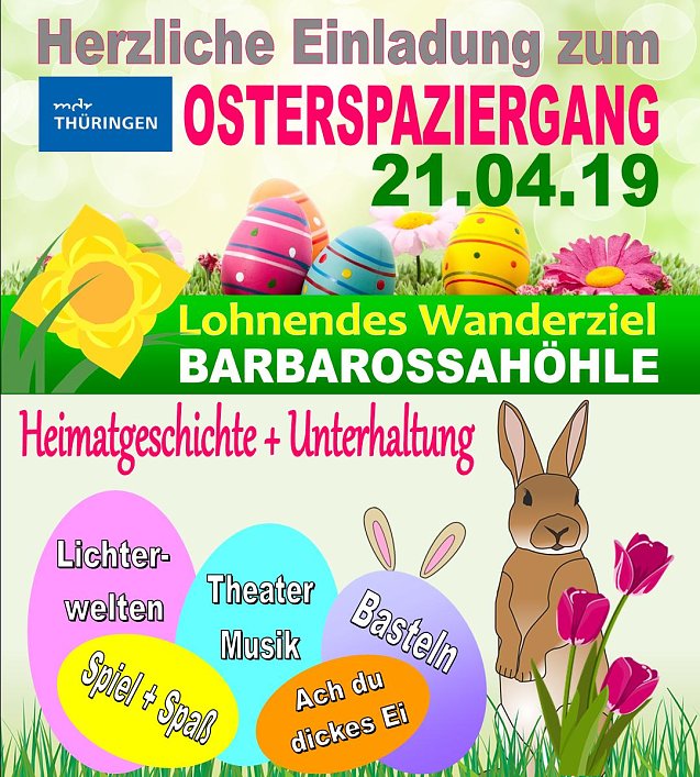 Bild: Lohnendes Wanderziel Barbarossah&ouml;hle