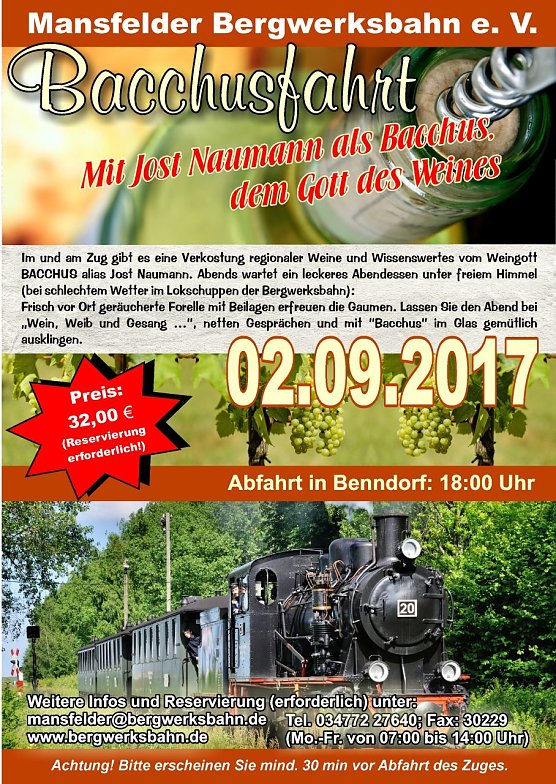 Bild: Plakat Sonderzug