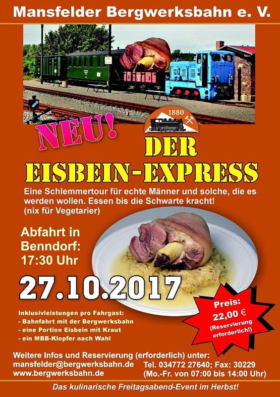Bild: Plakat Sonderzug