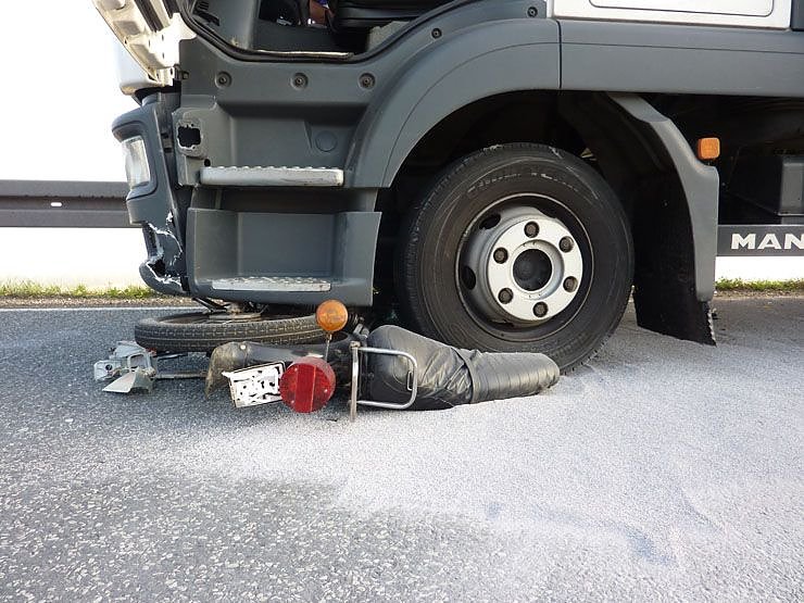 Schwerer Unfall