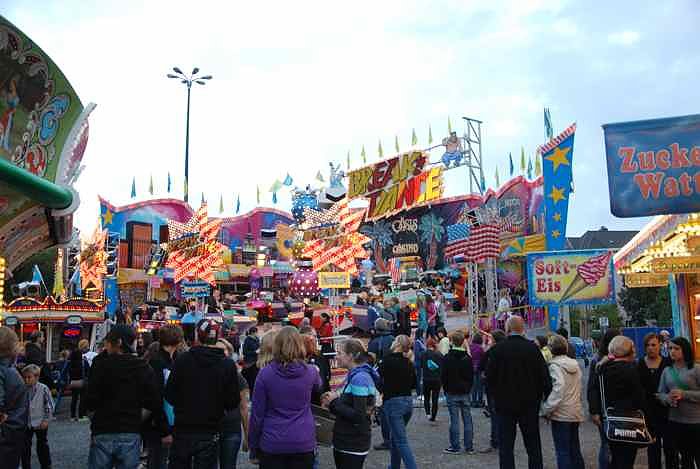 Ladynight auf den Jahrmarkt