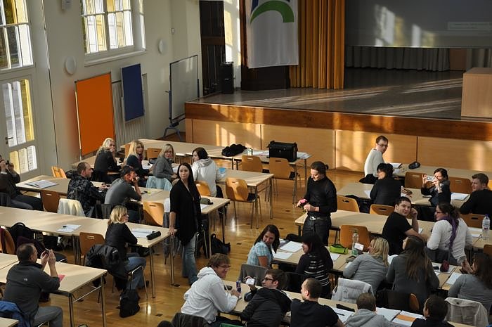 Flashmob in der FH Nordhausen