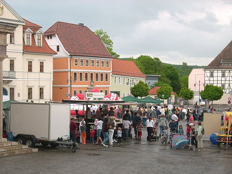 Demonstration gegen Neonazis